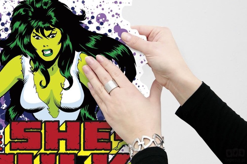 Naklejka ścienna She-Hulk Comic Classic 14080h