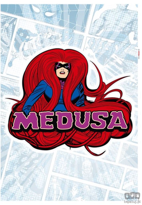 Naklejka ścienna Medusa Comic Classic 14081h