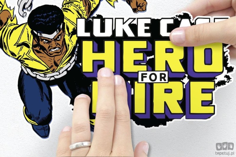 Naklejka ścienna Luke Cage Comic Classic 14083h