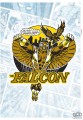 Naklejka ścienna Falcon Gold Comic Classic 14085h