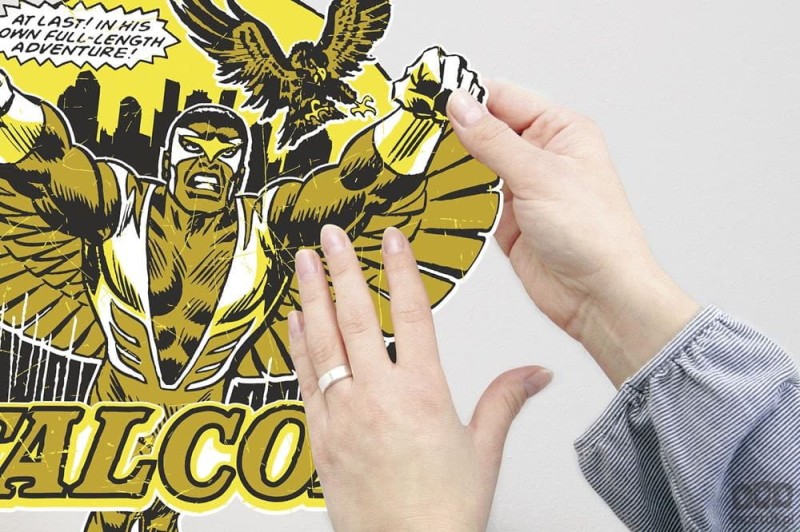 Naklejka ścienna Falcon Gold Comic Classic 14085h