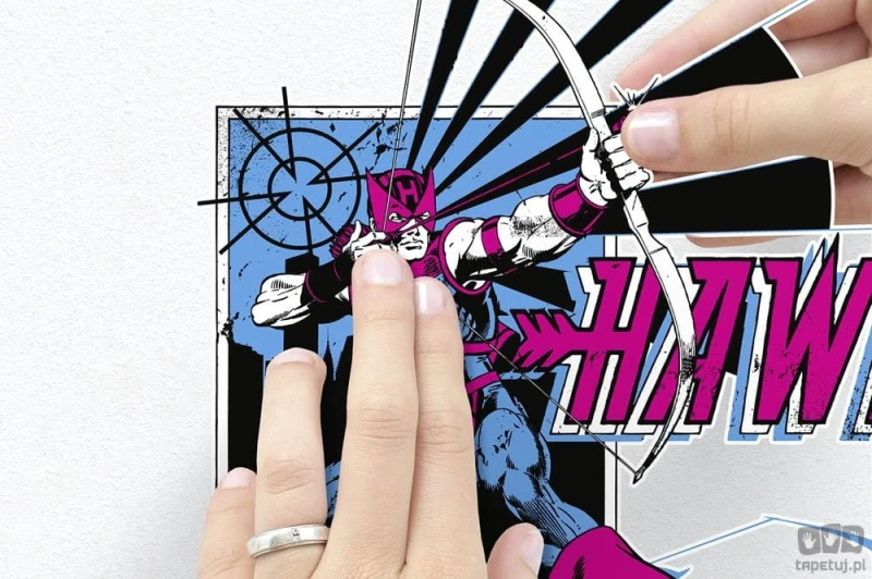 Naklejka ścienna Hawkeye Comic Classic 14086h