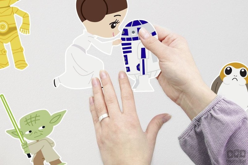Naklejki ścienne Star Wars Little Heroes 14095h