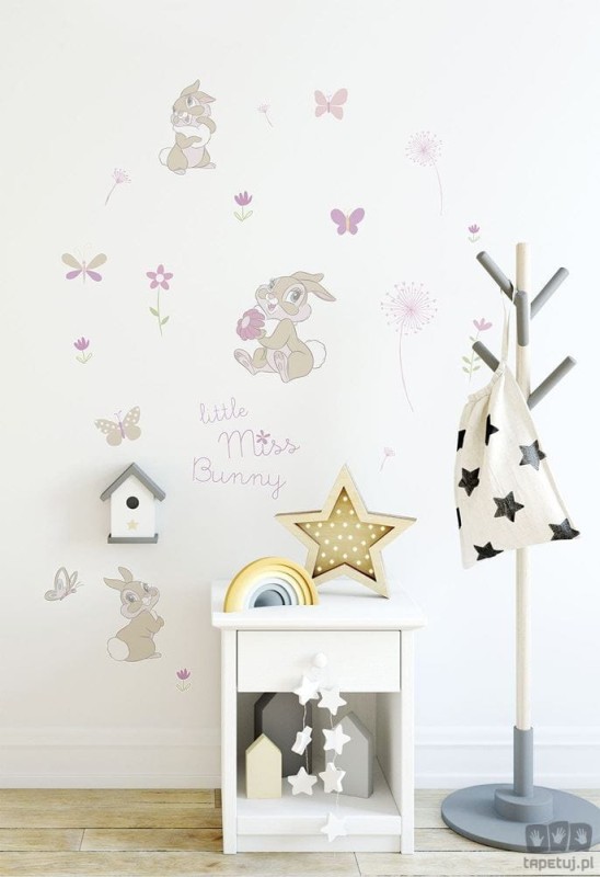 Naklejki ścienne Little Miss Bunny 14096h