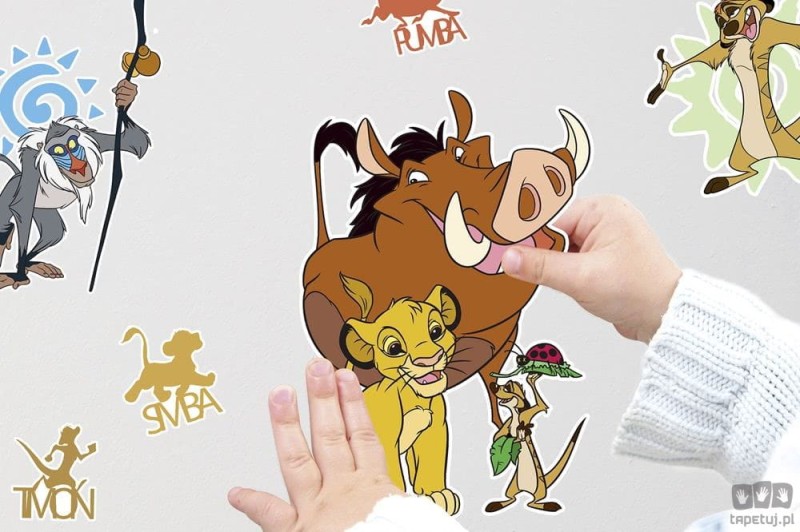 Naklejki ścienne Lion King Circle of Life 14098h