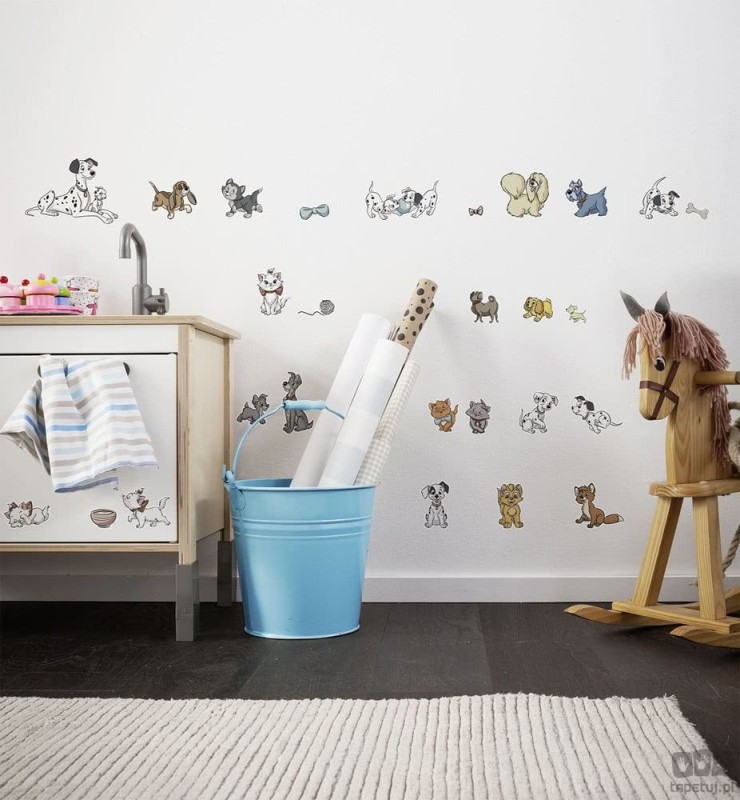 Naklejki ścienne Disney Cats and Dogs 14099h