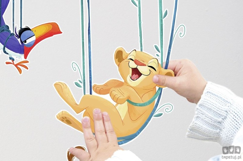 Naklejki ścienne Lion King Relax 14105h