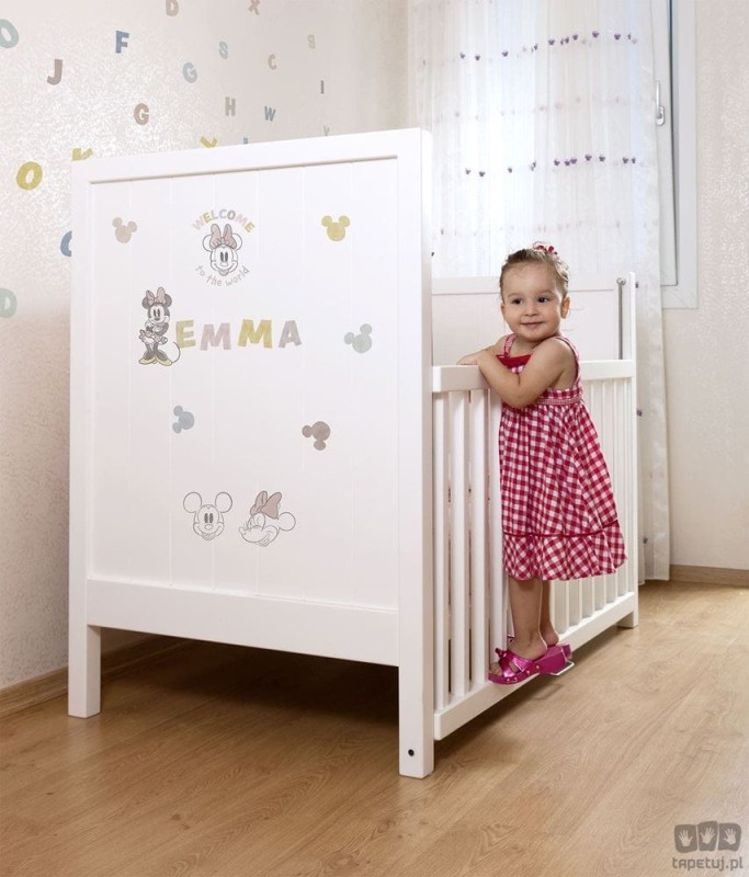 Naklejki ścienne Mickey Alphabet 14110h