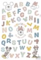 Naklejki ścienne Mickey Alphabet 14110h
