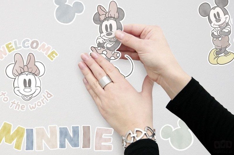 Naklejki ścienne Mickey Alphabet 14110h