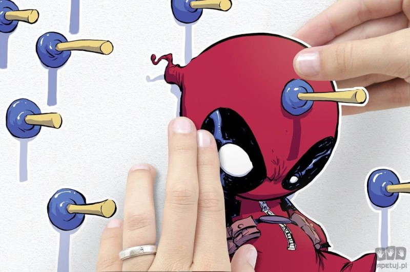 Naklejki ścienne Deadpool Shootout 14113h