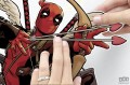 Naklejki ścienne Deadpool Lovepool 14114h