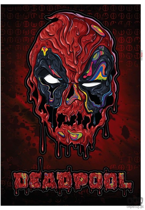 Naklejki ścienne Deadpool Meltpool 14115h