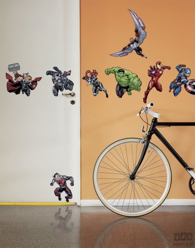 Naklejki ścienne Avengers Action 14735h