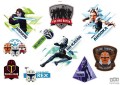 Naklejki ścienne Clone Wars Badges 14738h