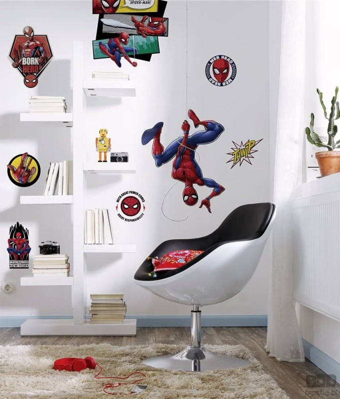 Naklejki ścienne Spider-Man Web Head 14740h