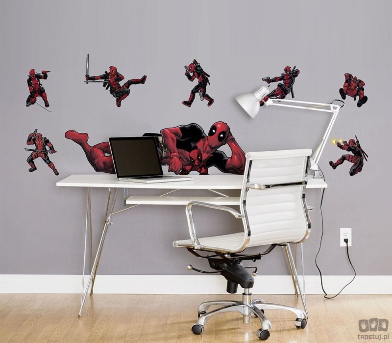Naklejki ścienne Deadpool Posing 14741h