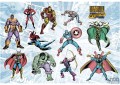 Naklejki ścienne Marvel Comics Collection 14742h