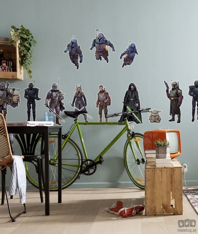 Naklejki ścienne Mandalorian Iconic Figures 14744h