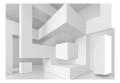Fototapeta - Biała geometria