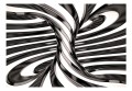 Fototapeta - Biało-czarny wir