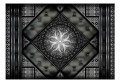 Fototapeta - Czarna mozaika