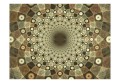 Fototapeta - Brown mosaic
