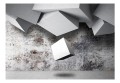 Fototapeta - Geometryczny deszcz