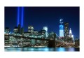 Fototapeta - Floodlights over NYC