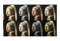 Fototapeta - Dziewczyna z perłą (Pop art)