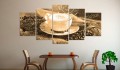 Obraz - Coffe, Espresso, Cappuccino, Latte machiato ... - sepia