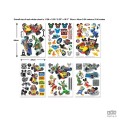 Zestaw naklejek do dekoracji pokoju Disney Myszka Miki Roadster Racer 45613