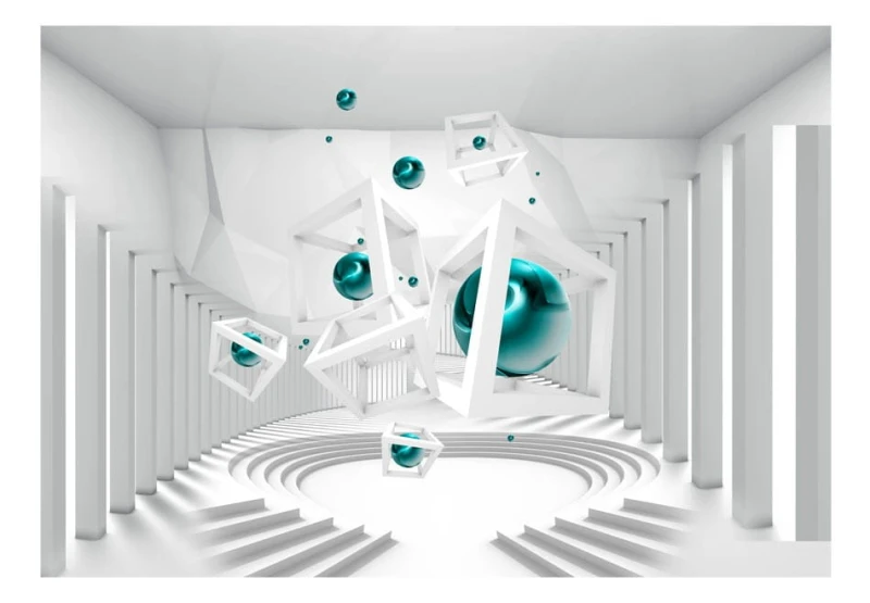 Fototapeta - Korytarz geometrii
