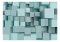 Fototapeta - Niebieskie puzzle