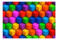 Fototapeta - Kolorowe pola geometryczne