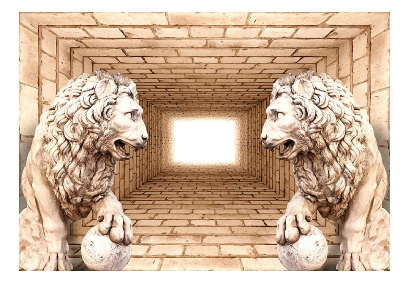 Fototapeta - Tajemnica lwów