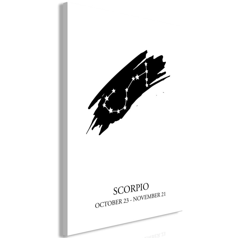 Obraz - Znaki zodiaku: Skorpion (1-częściowy) pionowy