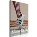 Obraz - Dance your fears away (1-częściowy) pionowy