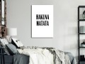Obraz - Hakuna Matata (1-częściowy) pionowy