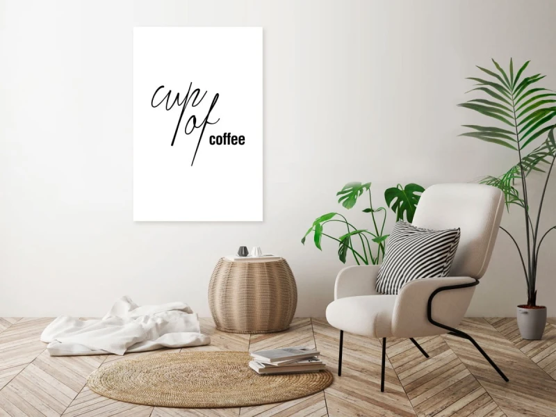 Obraz - Cup of Coffee (1-częściowy) pionowy