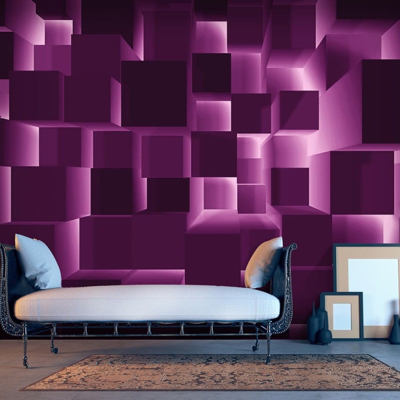 Fototapeta samoprzylepna - Purpurowe uderzenie