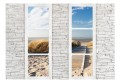 Fototapeta samoprzylepna - Plaża: widok z okna