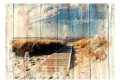 Fototapeta samoprzylepna - Drewniana plaża
