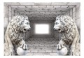 Fototapeta samoprzylepna - Kamienne lwy