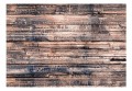 Fototapeta samoprzylepna - Przypalane deski
