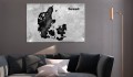 Obraz na korku - Skandynawskie piękno [Mapa korkowa]