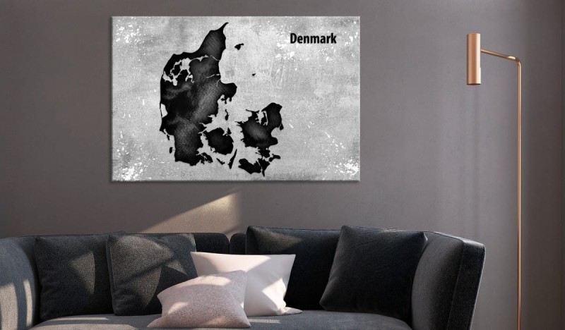 Obraz na korku - Skandynawskie piękno [Mapa korkowa]