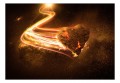 Fototapeta samoprzylepna - Meteoryt miłości (pomarańczowy)