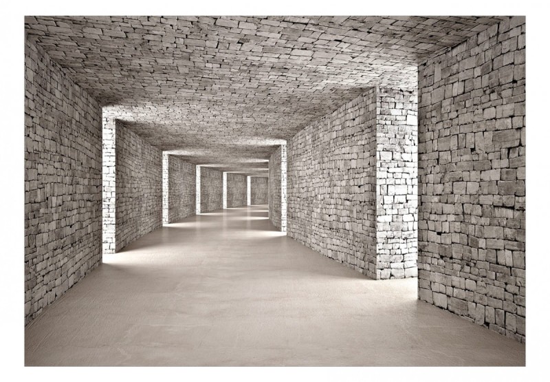 Fototapeta samoprzylepna - Tajemniczy tunel
