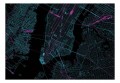 Fototapeta - Błękitny Manhattan
